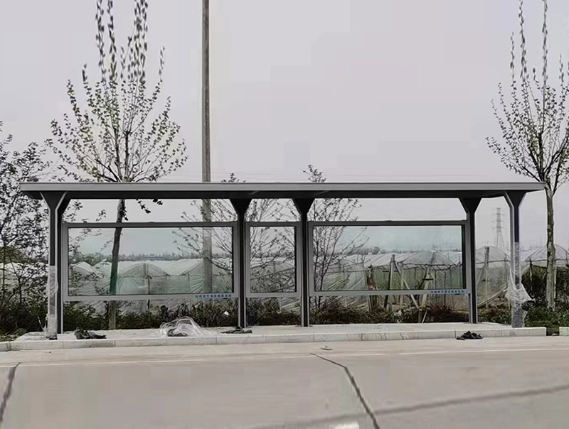 候車亭安裝效果案例